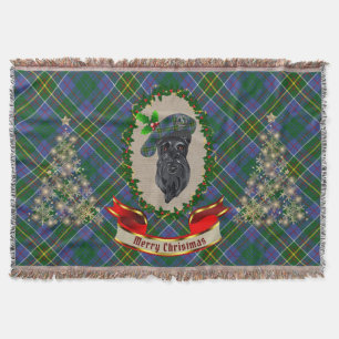 Chasseur Scottie Chien Noël Jeu de couverture