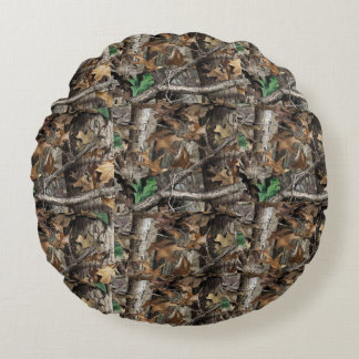 CHASSEURS FORÊT CAMO #1 COUSSINS RONDS
