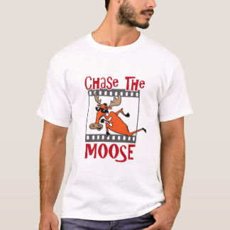 Chassez le T-shirt d'orignaux