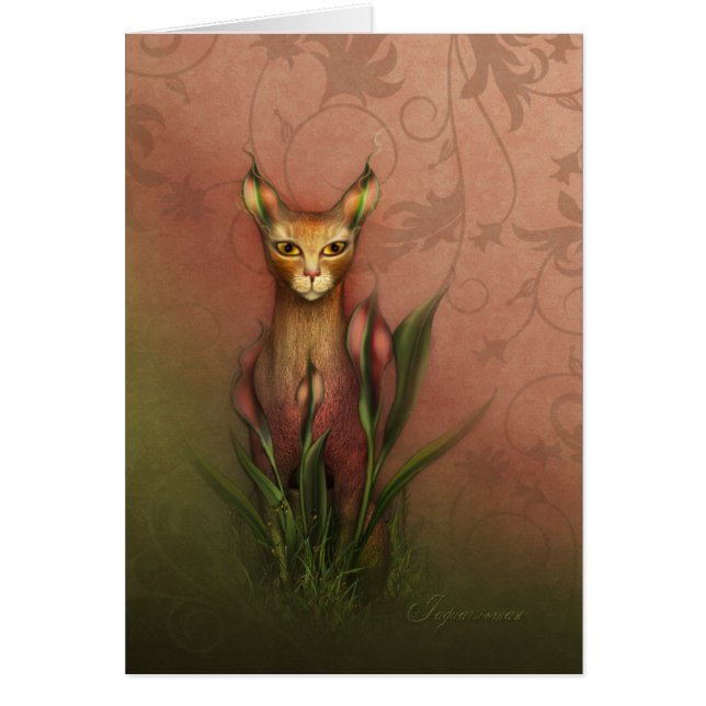 "Chat #1 de l'imaginaire " de Jaguarwoman (Devant)