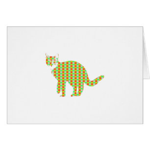 Chat à motifs