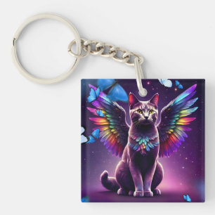 Chat Ange Arc-en-Ciel