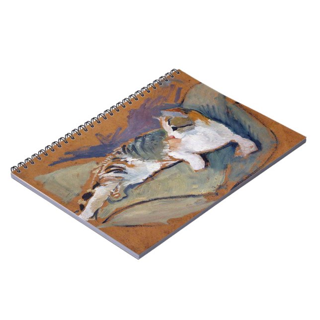 Chat, août Carnet Macke (Côté gauche)