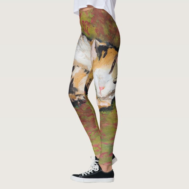Chat, Août Macke Leggings (Gauche)