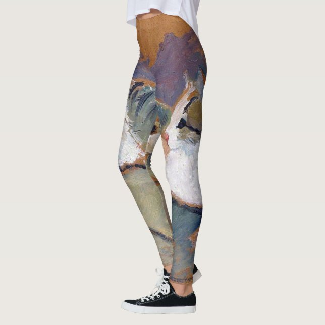 Chat, Août Macke Leggings (Gauche)