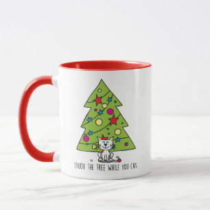 Chat Christmas Mug