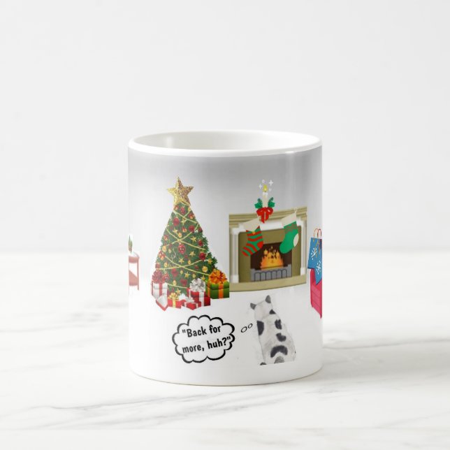 Chat contre Mug d'arbre (Centre)