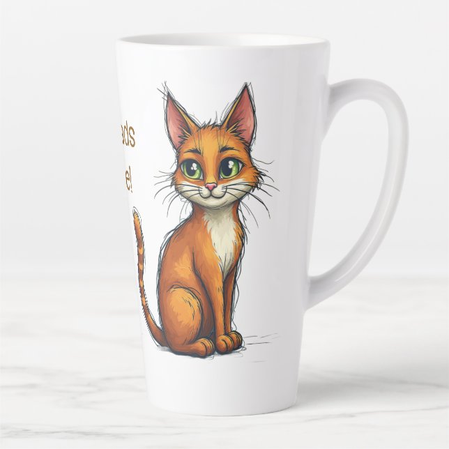 Chat Dads Règle de la tasse - un cadeau de Fête de (Droite)