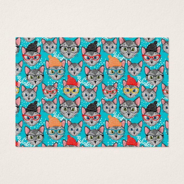 Chat dans le casquette (Devant)