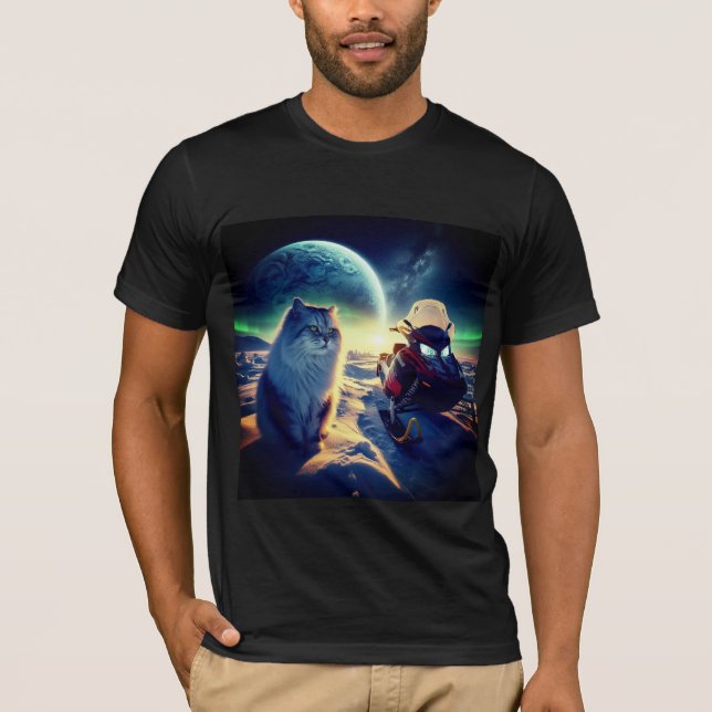 chat d'artique T-Shirt (Front)