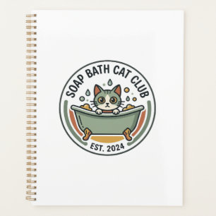 Chat de bain savon POD Art Vector - Club Chat de B
