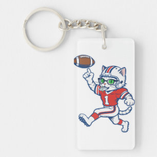 Chat de foot drôle