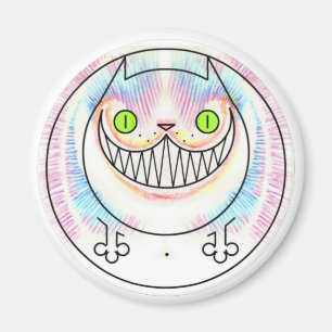 Chat de graisse avec un aimant à grains de chat Ch