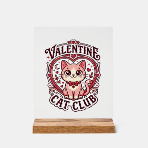 Chat de la Saint-Valentin Dessin drôle pour amateu