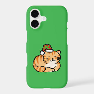 Chat de Noël Festif - Joli Chat avec Chapeau de Pè