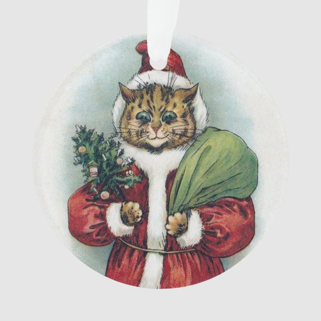 Chat de Noël, Louis Wain (devant)