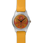 Chat de récolte de thanksgiving - montre de