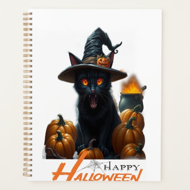 Chat d'Halloween  (Devant)