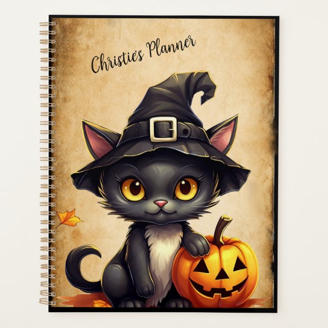 Chat d'Halloween (Devant)