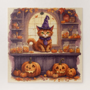 chat d'Halloween #3 puzzle