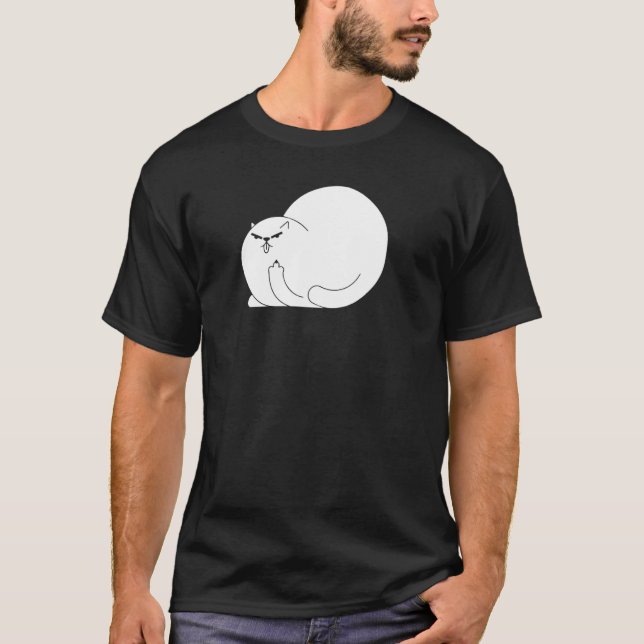 Chat Doigt de chat Fliving Off Pullover (Devant)