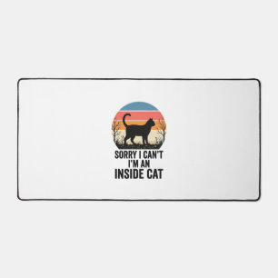 Chat drôle à l'intérieur Design vintage pour amate