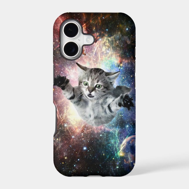 Chat drôle dans l'espace (Verso)