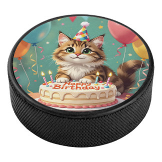 Chat drôle joyeux anniversaire