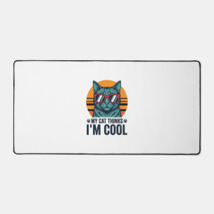 Chat Drôle Pense Que Je Suis Cool Vintage