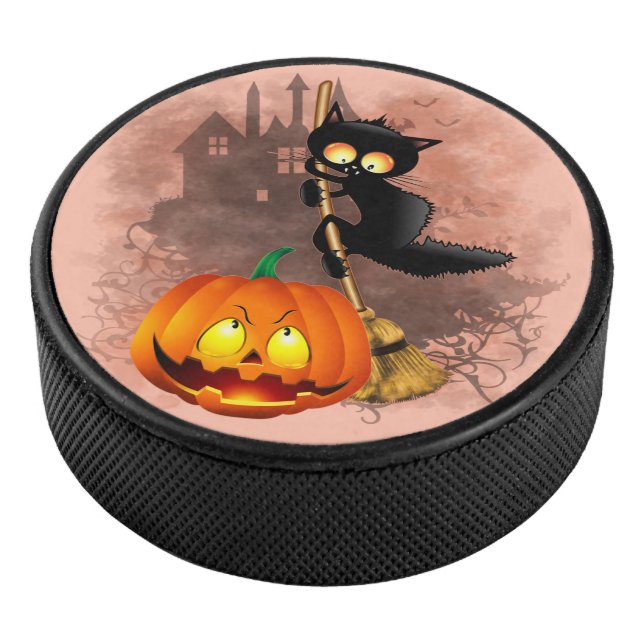 Chat effrayé par Citrouille Fun Halloween caractèr (3/4/2016 12:00:00 AM)