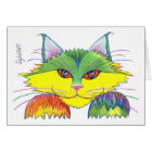 "Chat embêtant", copyright ©2003, SylviART