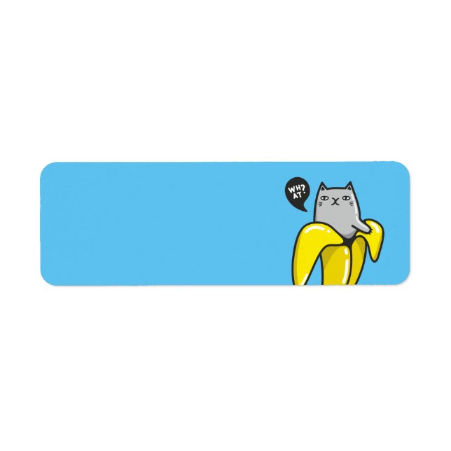Chat en banane (Devant)