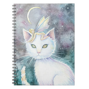 Chat et Carnet de fées