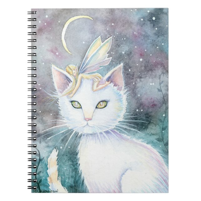 Chat et Carnet de fées (Devant)