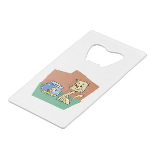Chat et cuvette de poisson