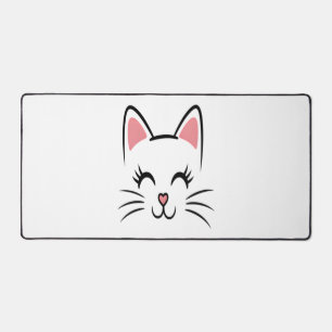 Chat Face Whiskers Imprimer L'Amour Halloween