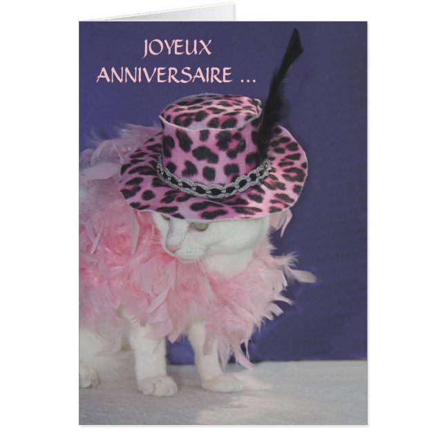 Chat français personnalisable/Kitty (Devant)