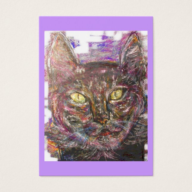 chat grec coloré (Devant)