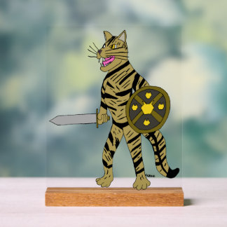 Chat guerrier