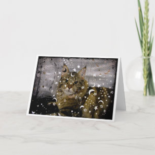 Chat Halloween ou toute autre occasion carte de vo