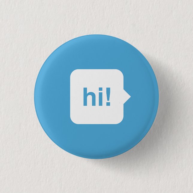 Chat icon #01 1 inch round button (Front)