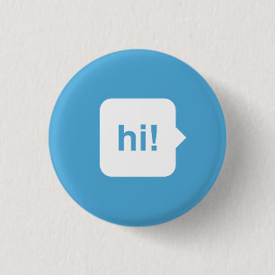 Chat icon #01 1 inch round button