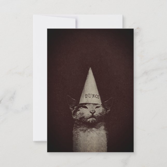 Chat Idiot - Invitations / RSVP (Devant)