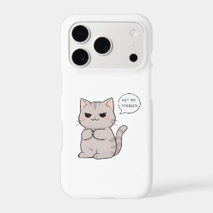 Chat imperturbable "Pas Mon Problème" Design Amusa