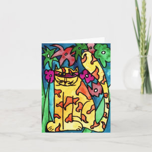 Chat jaune • Nick Abrams, vieillissent 8 - carte