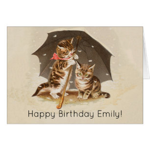 Chat Kitten chaton antique vintage jolie mignonne