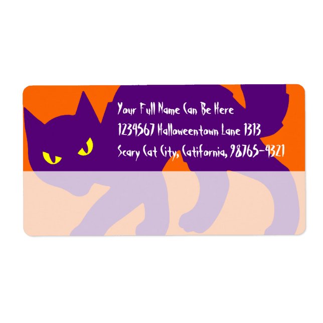 Chat Kitty Halloween Effrayant (Devant)