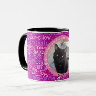 Chat Maman Pourquoi Je T'Aime Mug Photo Personnali