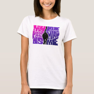 Chat Mon Passé Est Derrière Moi T-shirt Femme