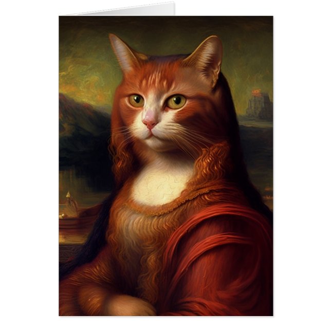 Chat Mona Lisa (Devant)